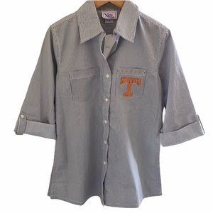 University of Tennessee Bling Button Up Top